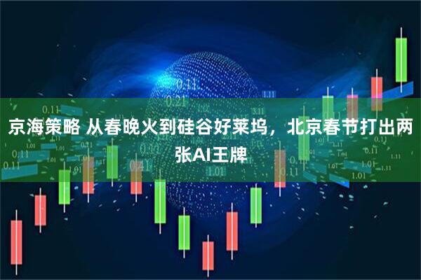 京海策略 从春晚火到硅谷好莱坞，北京春节打出两张AI王牌