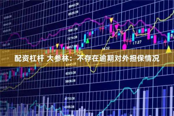 配资杠杆 大参林：不存在逾期对外担保情况